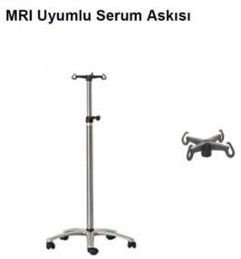 MR uyumlu Serum Askısı